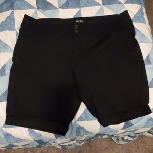 Torrid Bermuda Length Business Casual Shorts